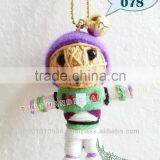 Handmade Keychains Keyrings Voodoo Doll String Accessories Bag Gifts thumbnail-1