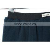 2017 Guangzhou Apparel Factory Pink Bow - Kont Warm Fleece Kids Ruffle Printed Jeans Pants thumbnail-6