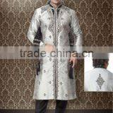 Hand Work Men's Designer Sherwani thumbnail-1