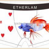 Goldfish Red Hearts 88% Polyester 12% Spandex Hot Selling Luxury President Series Men's Boxer Briefs Underwear