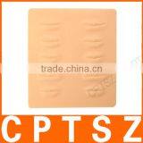 1Pc 3D Silicone Tattoo Practice Skin Permanent Lip Tattoo Makeup Blank Practice Sheet thumbnail-1