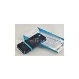 Dual layer for iphone 5 Hard Shell Case CandyShell Flip black blue PC