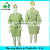 100% Cotton Unisex Femme Fille Flannel Thick Sleepwear Bathrobe thumbnail-3