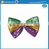 Mardi Gras Party Sequin Bow Tie Decoration