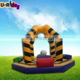 multipeople fighting court Inflatable dodgeball arena for sports