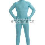 Light Blue Spandex Lycra Full Body Zentai Costumes Party Cosplay Suits