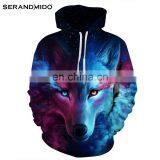 Cheap Wholesale 100% Polyester 3d Print Women Hoodies thumbnail-1