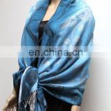 100 pashmina scarf with beautiful rose pattern JDP-304_10#:2013