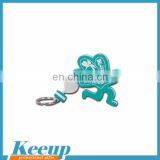 Custom keychain with eva/pvc cartoon shape keyring