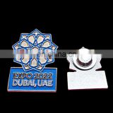 Customized unique uae national day magnet lapel pin