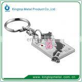 Promotional Die Cast Letter K Metal Key Chain thumbnail-5