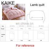 Wholesale Custom Warm Lamb Fleece Baby Bed Quilt thumbnail-6