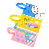 Fashion Design Luggage Tag, 2D Embossed Baggage Tag, Eco-friendly PVC Bag Tags thumbnail-2