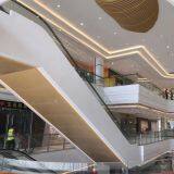 Wooden Grain Aluminum Wall Panel for Shopping Mall/Customized Aluminum Panel/Manufacturer of Aluminum Panel thumbnail-1