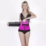 Women Hot Sweat Neoprene Workout Waist Trainer Corset Trimmer Belt Zipper Slimming Weight Loss Body Shaper thumbnail-4