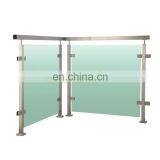 Durable Stainless Steel Balcony Staircase Glass Balustrade thumbnail-5