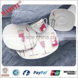 20pcs Morden Design Porcelain Dinner Set Square thumbnail-1