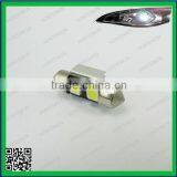 Warm White 31mm 2-SMD-5630 Dome Festoon Bulb For Map License Plate Lights Cob Led