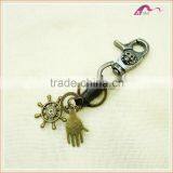 Promotional Zinc Alloy Skull Head Keychain Manufacturers In China thumbnail-1