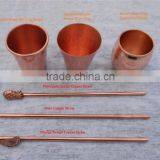 100% Food Safe Copper Drinking Straws, Copper Drinking Pipe thumbnail-4