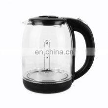 2020 NEW 360 Degree Glass Electric Water Kettle Led Light 304 S/Steel Heater 1500W 1.8L thumbnail-2