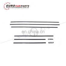 2019 G Class W464 G63 G500 Side Molding Trims for W464 G500 G63 Black and Carbon Finber Molding Trim Kit With AG Logo on it thumbnail-1