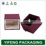 Fashion luxury antique cardboard jewelry box for ring necklace bracelet set earring wholesale packing and printing
