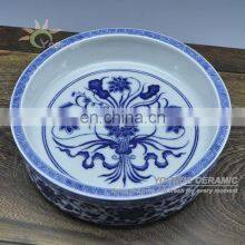 Jingdezhen Antique Reproduction Ceramic Porcelain Blue Pen Bowl