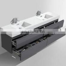 Philippines Modern Water Resistant Top Acrylic Makeup Bathroom Vanity With Led Mirror Light thumbnail-3