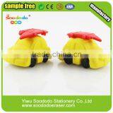 Wholesaler High Quality 3D Car Shape Rubber Eraser thumbnail-1