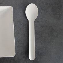 Tableware Zero Waste 100% Compostable Biodegradable Disposable Paper Pulp Spoon thumbnail-3