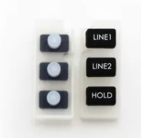 90 Shore A Silicone Numeric Keypad For Electronic Equipment thumbnail-2