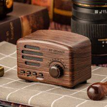 Bluetooth Speaker Mini Radio Wireless Retro Speaker Outdoor Portable Mini Speaker thumbnail-4
