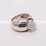RAINBOW MOONSTONE Ring,925 Sterling Silver Jewelry Wholesale,WHOLESALE SILVER JEWELRY,SILVER EXORTER,SILVER JEWELRY FROM INDIA thumbnail-2