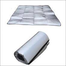 Wholesale Waterproof Picnic Blanket - 200x200cm Oversize Plush Mat With Aluminum Layer - Foldable & Lightweight (0.95kg) thumbnail-5