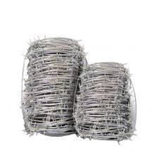 Iron Roll Fence Price Stainless Steel 316 Alambre Fencing De Espino/arame Farpado Hot Dipped Galvanized Barbed Wire thumbnail-6
