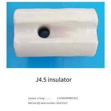 Red and Silver Brand Insulator j - 2, Tension Insulator, Guy Insulator, Egg-shaped Insulator thumbnail-3