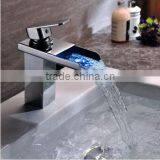 Single Handle Brass LED Basin Mixer