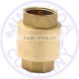 BRASS SPRING CHECK VALVE WITH PLASTIC CORE FROM VIETNAM,MBV BRAND - DN20