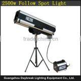 High Power Follow Spot Light HMI2500w Follow Light Stage Projector Light Search Light