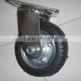 5 Inch Swivel Rubber Caster thumbnail-6