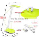 Patent LED Table Lamp w Rechargeable and USB Port to Charge Mobile Phone