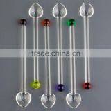 Colored Glass Tea Spoon