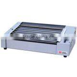 HR-08 Hot Dog Grill Contact Grill Electric Panini Double Industrial Gas Contact Grill Contact Grill Die Cast Grill Motor Exhaust