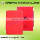 Awake and Sleep Color Flip Leather Tablet Case for Ipad Mini2 With Anti Angle Stand