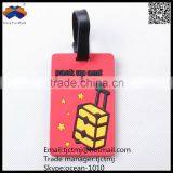 Fashionable Customized Cheap Good Quality PVC Soft Rubber Luggage Tags