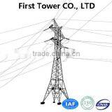 66kv 110kv 230kv 400kv 500kv Transmission Line Steel Tower thumbnail-3