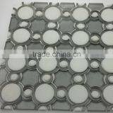 accurate water jet glass cutting Stone texture color tile mix(wj10)