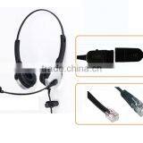Professional Telephone Headphone for Calling Center HSM-1002NC QDRJ