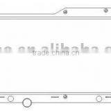 Aluminum Radiator for Mazda RX7 92-95 AT thumbnail-1